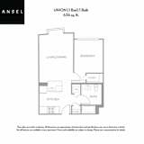 Union Floor Plan at Ansel, California, 94103