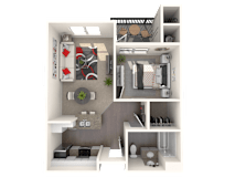Mission Floor Plan at 55+ FountainGlen Temecula, Temecula, California