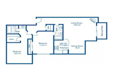 Formosa Floor Plan at Norwalk Metropointe, Norwalk California