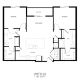 Alton Southern Highlands Apartments in Las Vegas, Nevada B2 Floor Plan