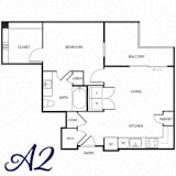 a floor plan of a house with bedrooms and baths