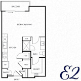 a blueprint of a floor plan of a house