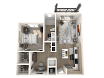 A10 Floor Plan at Altis Grand Twin Lakes, Florida, 34744