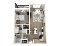 A12 Floor Plan at Altis Grand Twin Lakes, Kissimmee, FL 34744