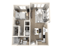 A9 Floor Plan at Altis Grand Twin Lakes, Florida