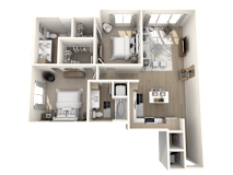 C12 Floor Plan at Altis Grand Twin Lakes, Kissimmee, FL 34744