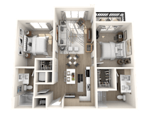 C5 Floor Plan at Altis Grand Twin Lakes, Kissimmee Florida