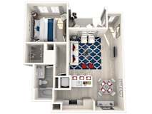 A1 Floor Plan at Altis Grand Lake Willis, Florida, 32821