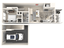 Unit A5 - Garage at Altis Grand Lake Willis, Florida