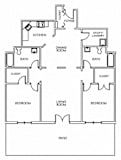 2 bed 2 bath B at Lenox Village Apartments, Atlanta, 30324