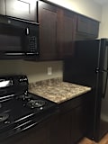 Black Appliances at Governor Square Apartments, Carmel, IN, 46032