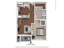 1bed 1 bath