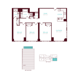 3 bedroom 2 bath D at 360 State Street, Connecticut, 06510
