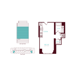 1 bedroom 1 bathroom at 360 State Street, New Haven, CT