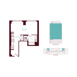 1 bedroom 1 bathroom A at 360 State Street, New Haven, 06510