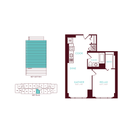 1 bedroom 1 bathroom G at 360 State Street, New Haven, CT