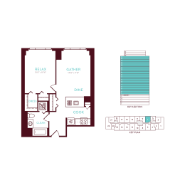 1 bedroom 1 bathroom H at 360 State Street, New Haven, 06510