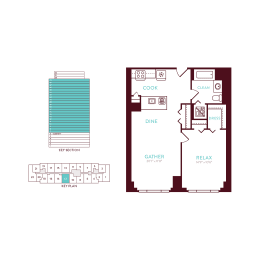 1 bedroom 1 bathroom M at 360 State Street, New Haven, CT, 06510