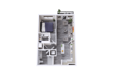 A2B floor plan image at Mira at Palmer Ranch, Sarasota FL