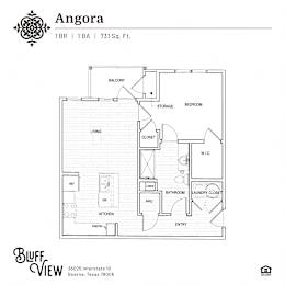 Bluff View_Angora Floor Plan