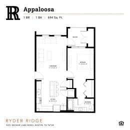 Ryder Ridge-Appaloosa Floor Plan