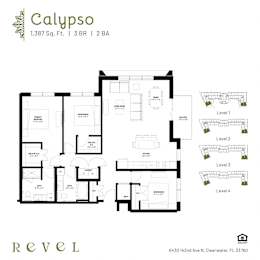 Revel-Calypso Floor Plan