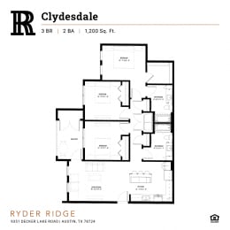 Ryder Ridge-Clydesdale Floor Plan