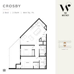 The Whitney-Crosby Floor Plan