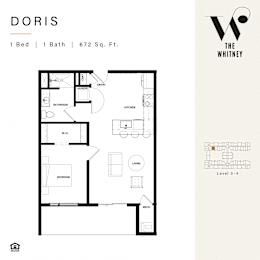 The Whitney-Doris Floor Plan