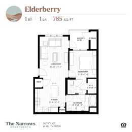 picture of the elderberry floor plan