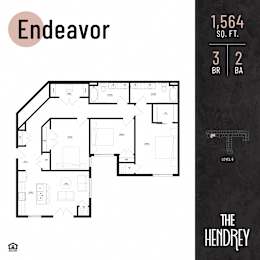 The Hendrey-Endeavor Floor Plan