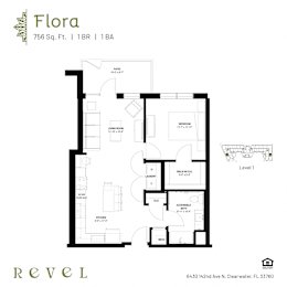 Revel-Flora Floor Plan