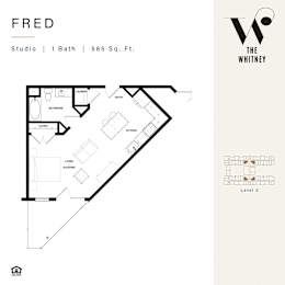 The Whitney-Fred Floor Plan