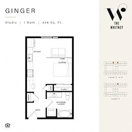 The Whitney-Ginger Floor Plan