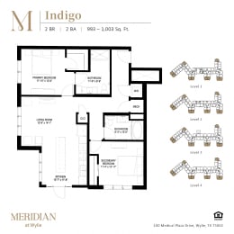 Meridian-Indigo Floor Plan