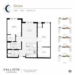 Callisto Commons-Orion Floor Plan