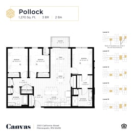 a floor plan of a house for sale