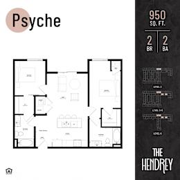 The Hendrey-Psyche Floor Plan