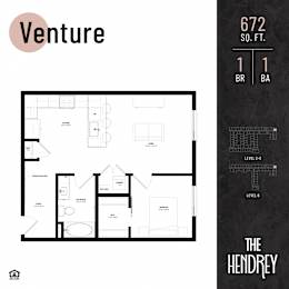 The Hendrey-Venture Floor Plan
