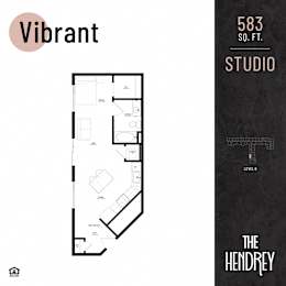 The Hendrey-Vibrant Floor Plan