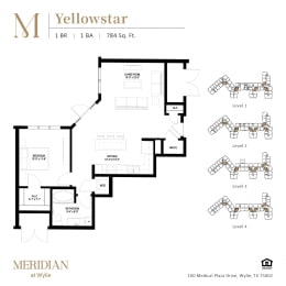 Meridian-Yellowstar Floor Plan