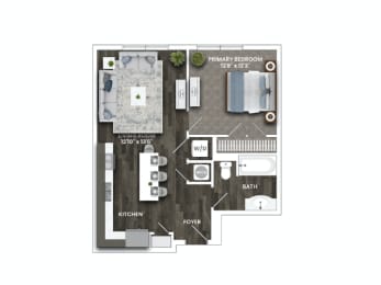 A4A Floor Plan at La Unión, Florida