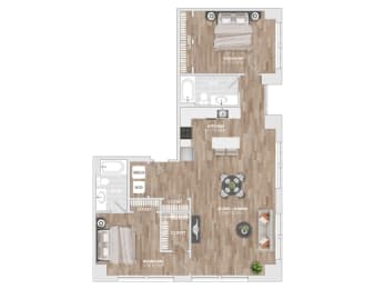 Picture Idea: Studio 1 2 3 Bed Apartments In Baltimore