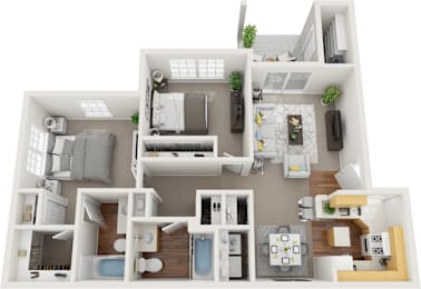2 bed 2 bath at Arrowhead Ridge Apartments, Rio Rancho