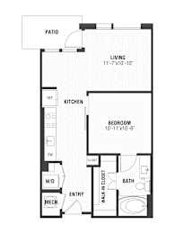 A2P Floor Plan at The William, Virginiaa, 20152