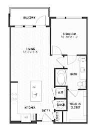 A5 Floor Plan at The William, Chantilly, VA