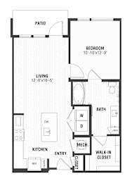 A5 Floor Plan at The William, Chantilly, 20152