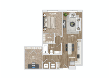 AD4 Floor Plan  at Preston Ridge, Cary, NC, 27513