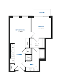 1 bed 1 bathroom F at Coda at Bryant Street, Washington
