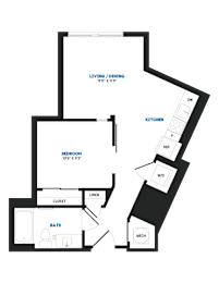 1 bed 1 bath at Coda at Bryant Street, Washington DC